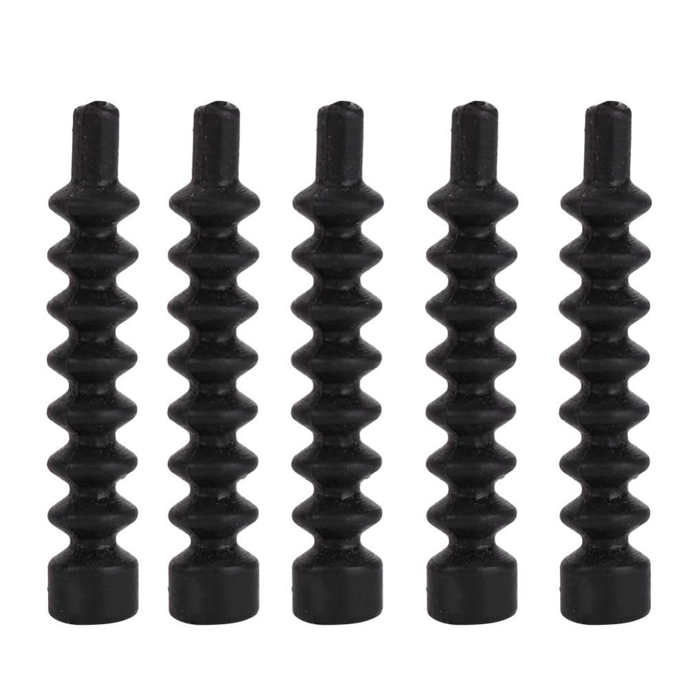 5 Pcs Waterproof V Brake Cable Boot Black Brake Cable Cover Bike V Brake Boot Bike Accessories чёрный