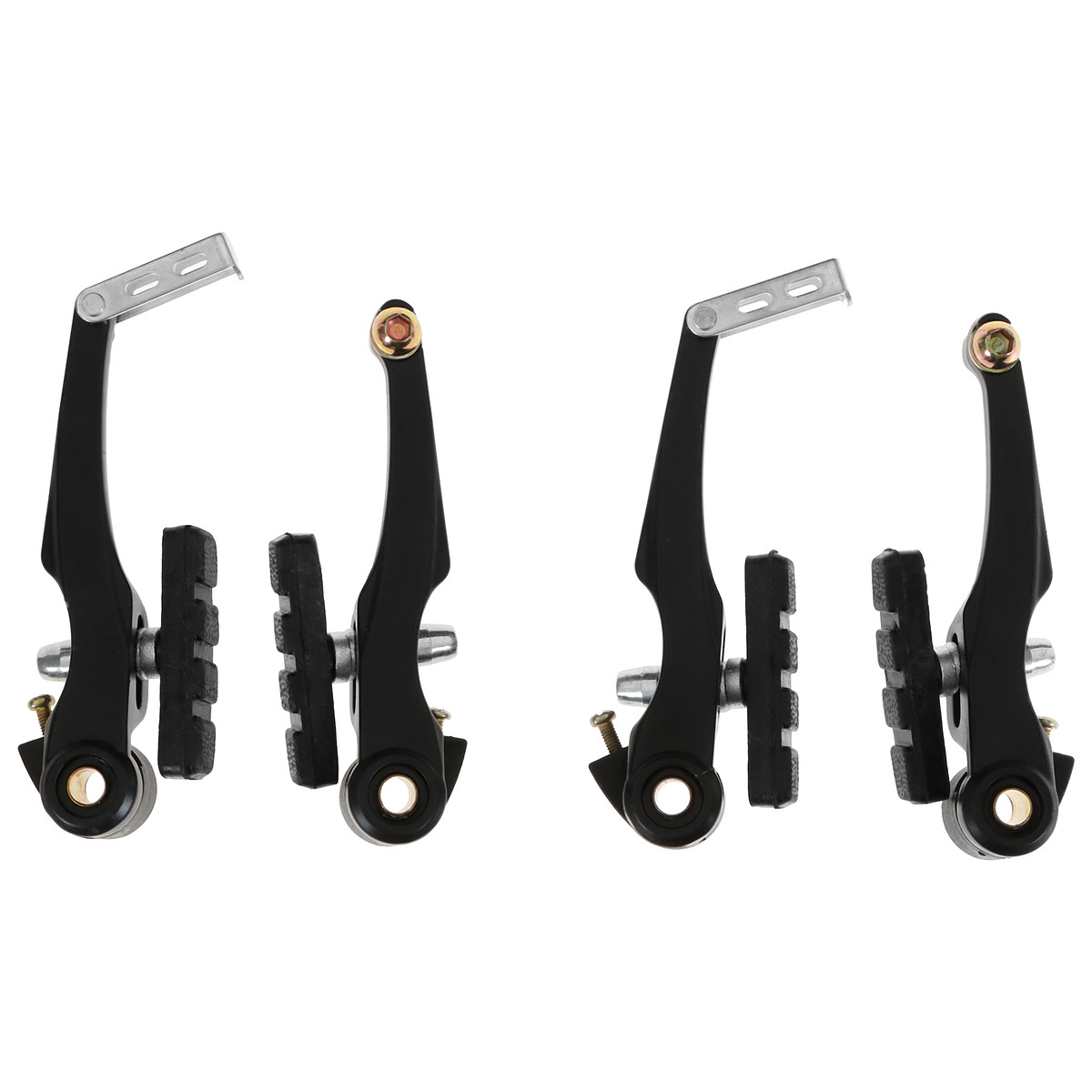 Тормоз dream bike, v-brake, алюминий, рамки 110 мм, колодки 60 мм, цвет серебристый